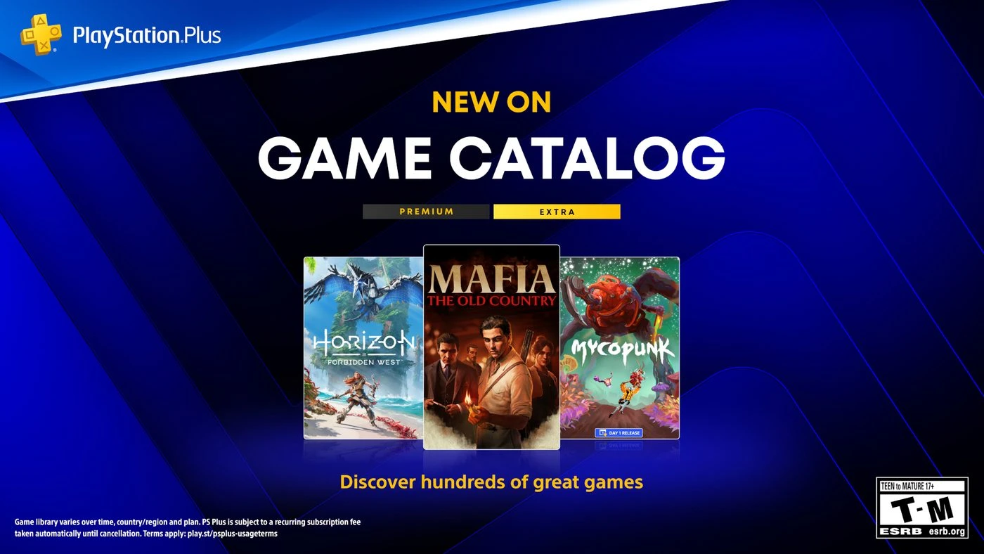 الملصق الرسمي لكتالوج PlayStation Plus لشهر أكتوبر 2026