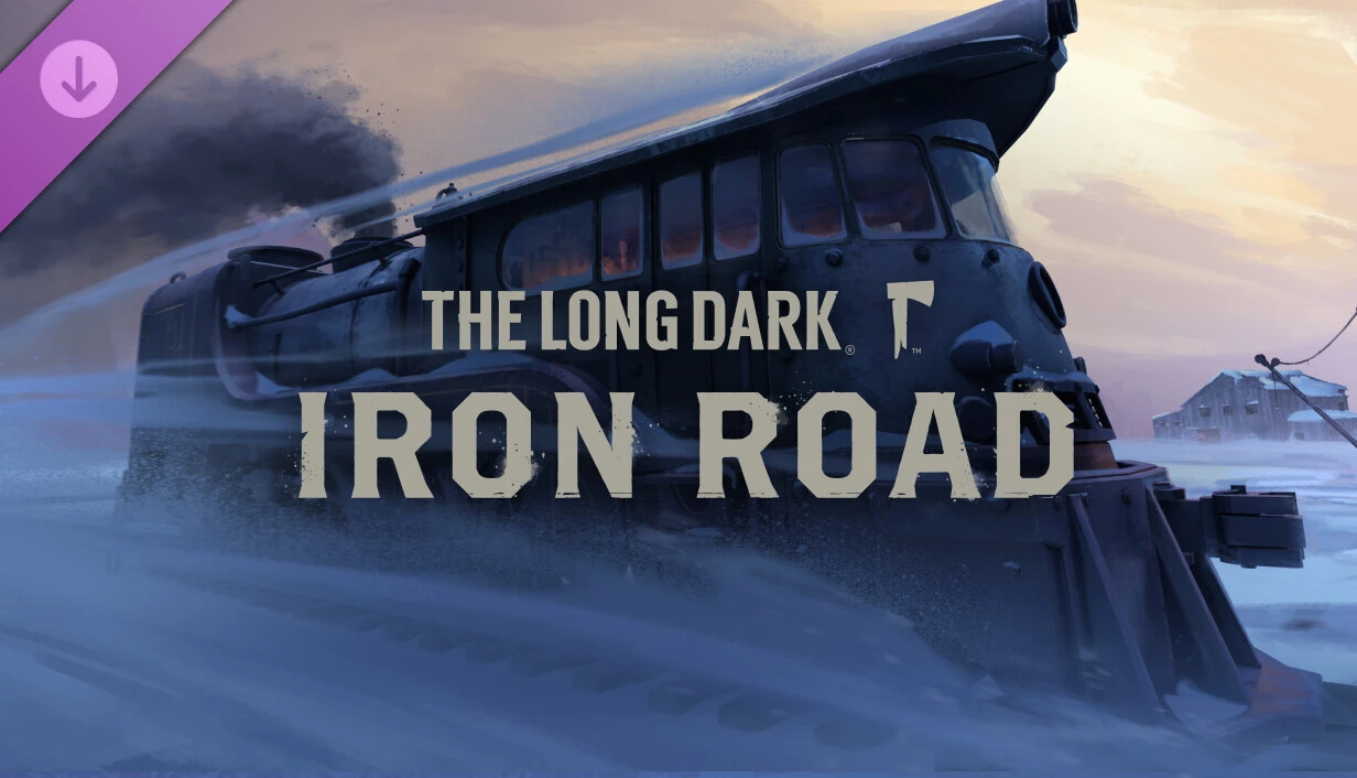 الرسم الترويجي الرسمي للعبة The Long Dark: Iron Road