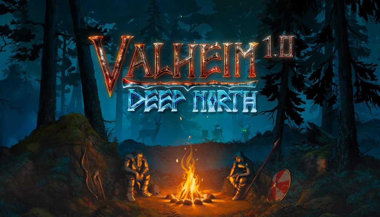 الرسم الترويجي الرسمي للعبة Valheim