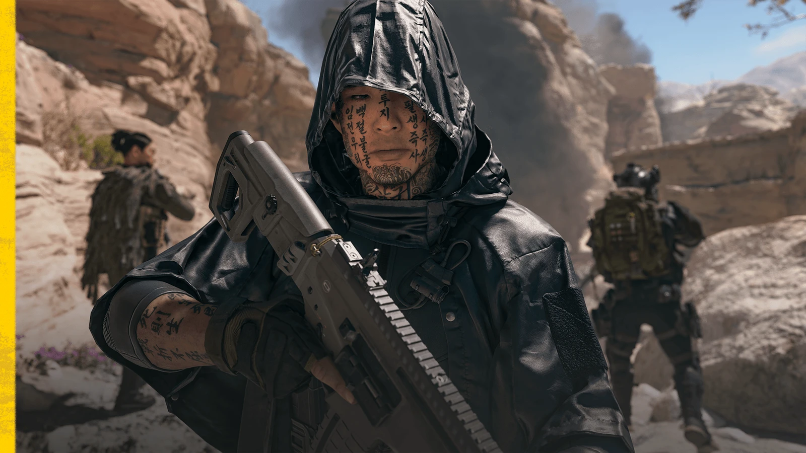 الرسم الترويجي الرسمي للموسم الأول من Modern Warfare 4