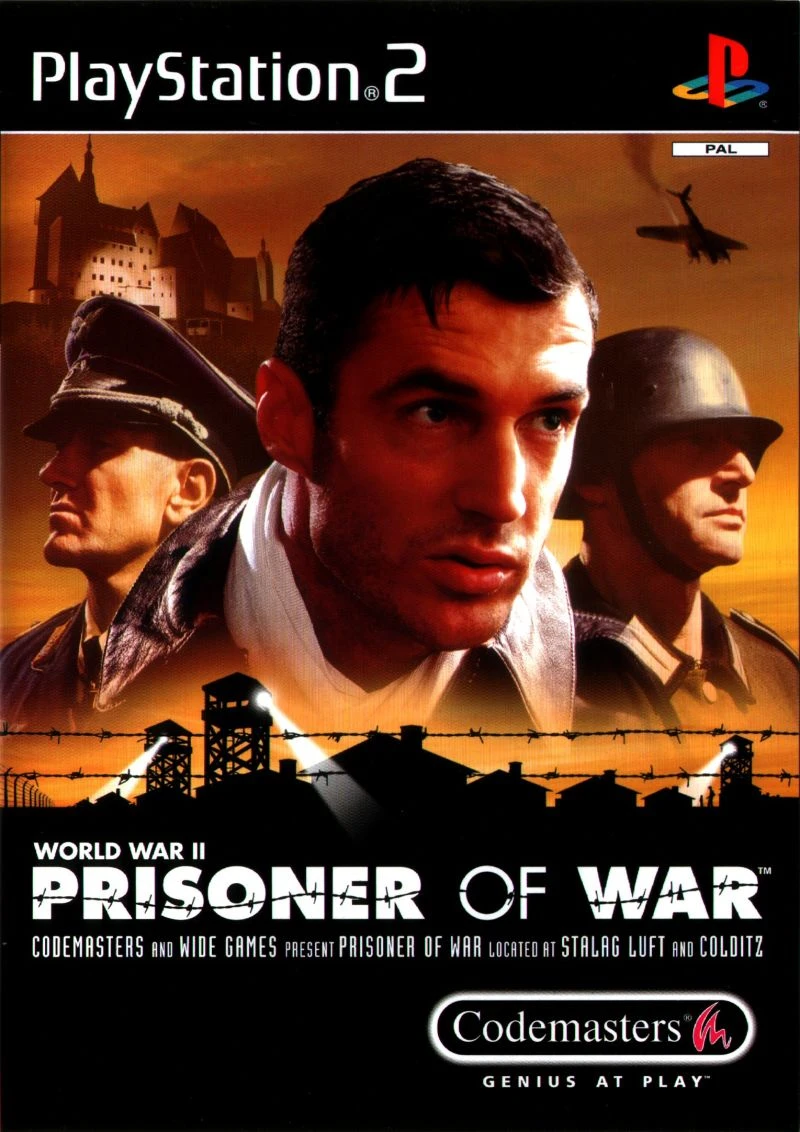 الصورة الترويجية الأصلية للعبة Prisoner of War — ليست لقطة من التعريب