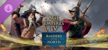 الرسم الرسمي لإضافة Raiders of the North في Age of Empires IV