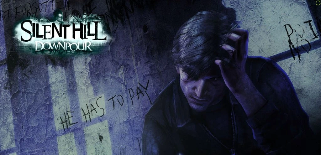 Original promotional artwork for Silent Hill: Downpour; not Arabic gameplay