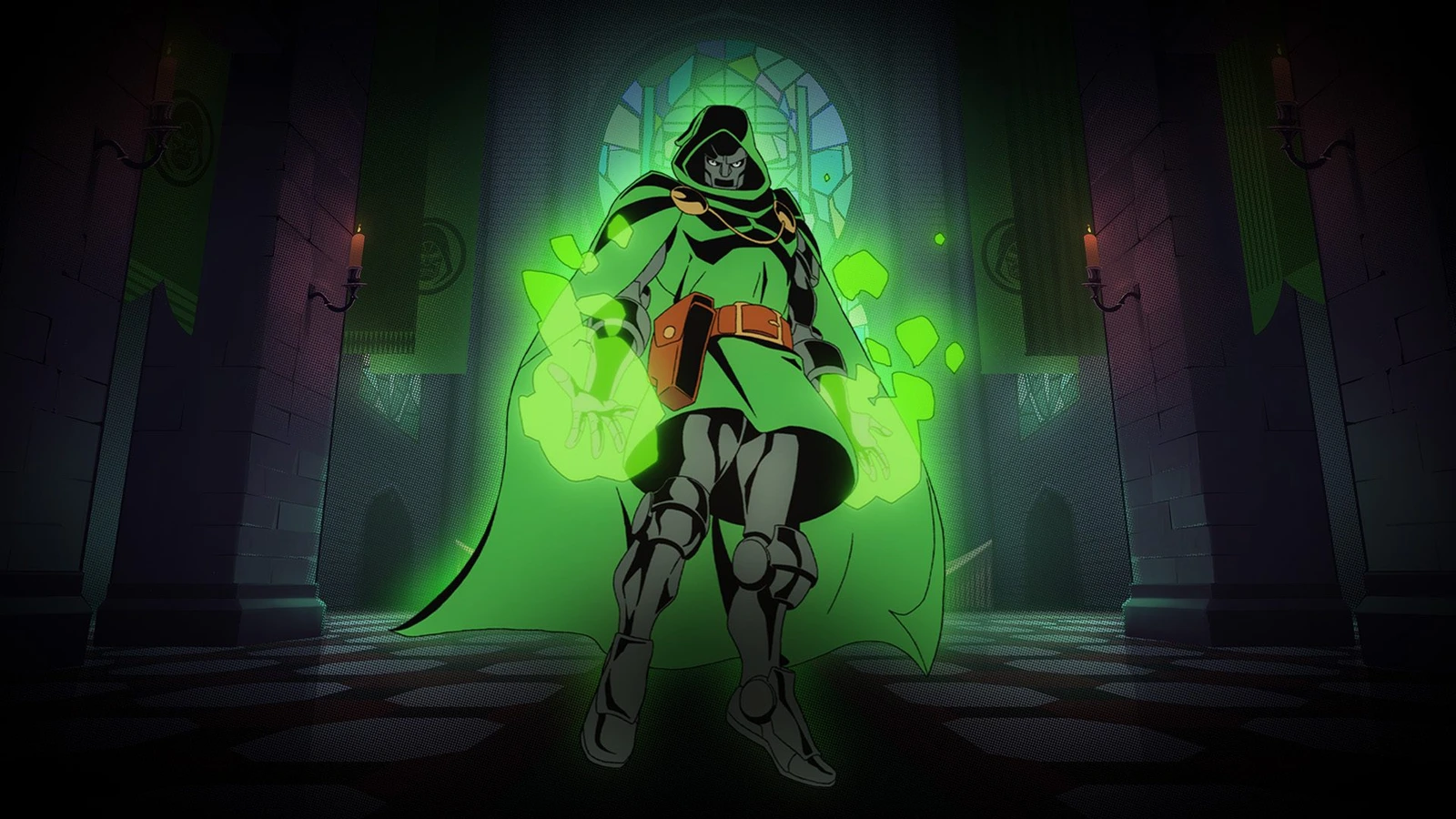 الرسم الرسمي لإضافة Marvel Cosmic Invasion: The Siege of Castle Doom