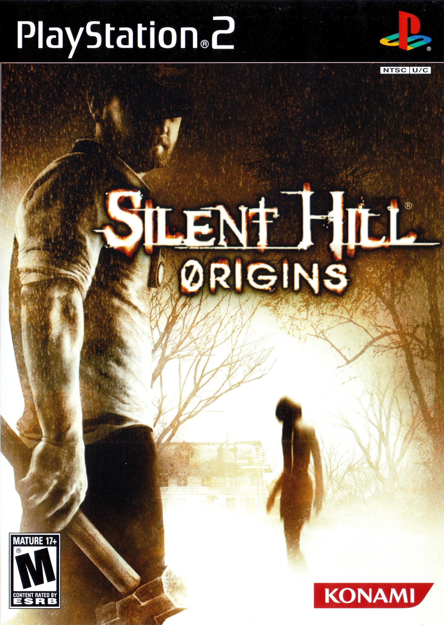 الصورة الترويجية الأصلية للعبة Silent Hill: Origins — ليست لقطة من التعريب